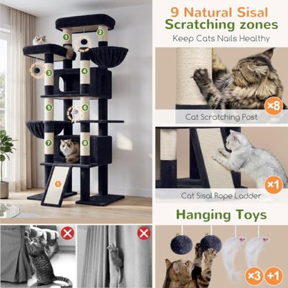 Globlazer Giant Tall Heavy Duty Cat Tower - Image 5