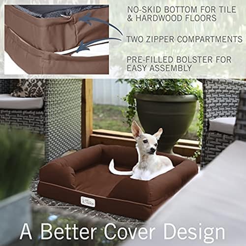 PetFusion Ultimate Dog Bed, Orthopedic Memory Foam, Waterproof Cover Liner - Image 5