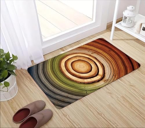 Memory Foam Bath Mat Flannel Non-Slip Floor Carpet 29x17in by WODEJIA