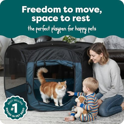 FurHaven Soft-Sided Dog & Cat Playpen, Portable Foldable Indoor & Outdoor Pet - Image 2