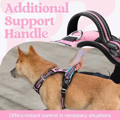 rabbitgoo Dog Harness for Large, No Pull 3 Buckles Easy On & Off - Image 4