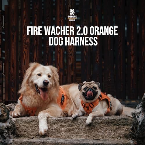 OneTigris Tactical Dog Harness No-Pull Service Vest - Image 5