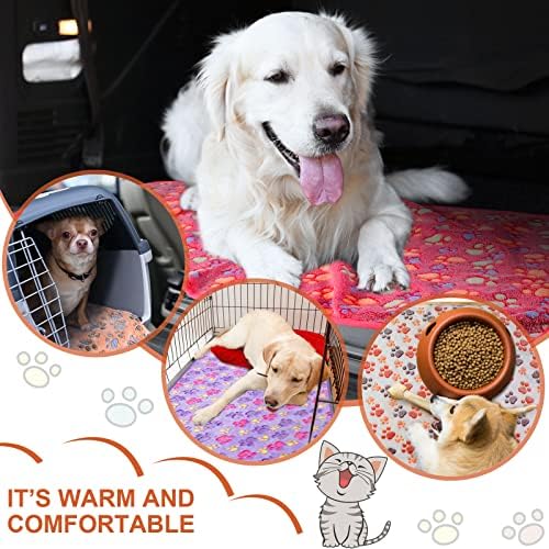 Tatuo 4 Pcs Fleece Dog Blankets - Image 5