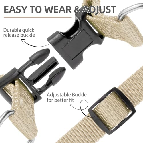 PUPTECK No Pull Dog Harness Large Sized Step-in Adjustable Puppy Vest - Image 4