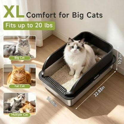 Stainless Steel Litter Box - Image 2