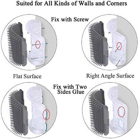 Kingtree Cat Wall Scratcher Self Groomer - Image 6