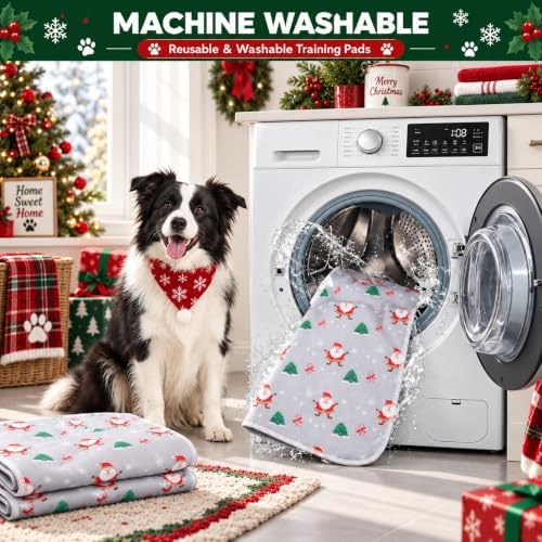 Aitmexcn Christmas Washable Pee Pad - Image 4