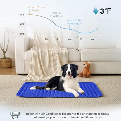 MICROCOSMOS Summer Cooling Mat & Sleeping Pad- Water Absorption Top, Materials - Image 2