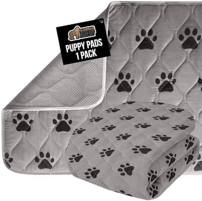 GORILLA GRIP Washable Puppy Pads, Slip Resistant Dog Crate Mat by GorillaGrip