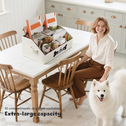 Dog Treat Container, Dogs Storage Organizer - Image 2