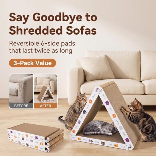CATISM Cat Scratcher Cat Scratching Board - Image 2