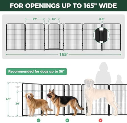 FXW Dog Gate, Extra Wide Adjustable - Image 6