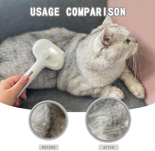 Susu & Wuwu Spray Cat Brush for Shedding - Image 3