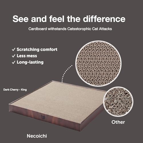 Necoichi Cardboard Cat Scratcher Bed - Image 3