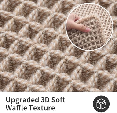 ILANGO Upgraded Waffle Bath Rug 20x32, Super Absorbent Non Slip Bath Mat - Image 5