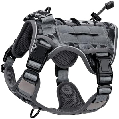 Heavy-Duty Tactical Dog Harness by Bruvoalon