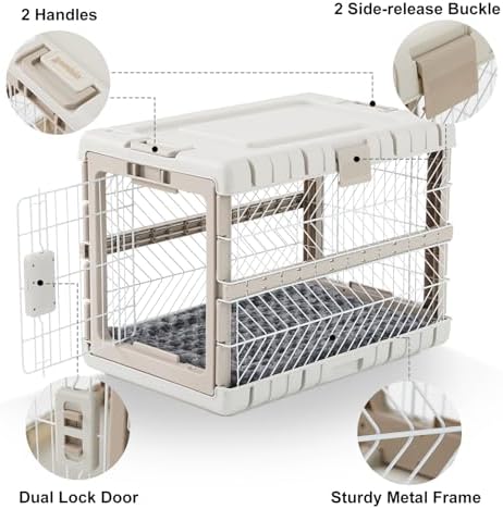 ZOMISIA Collapsible Dog Crate - Image 2