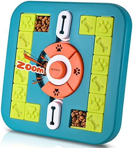 PETSTA Dog Puzzle Toys, Treat Dispensing Dog Enrichment Toys by PETSTA
