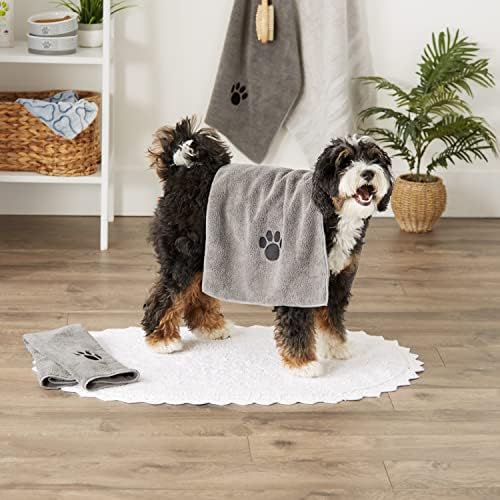 Bone Dry Pet Grooming, Embroidered Microfiber Towel Drying Collection - Image 5