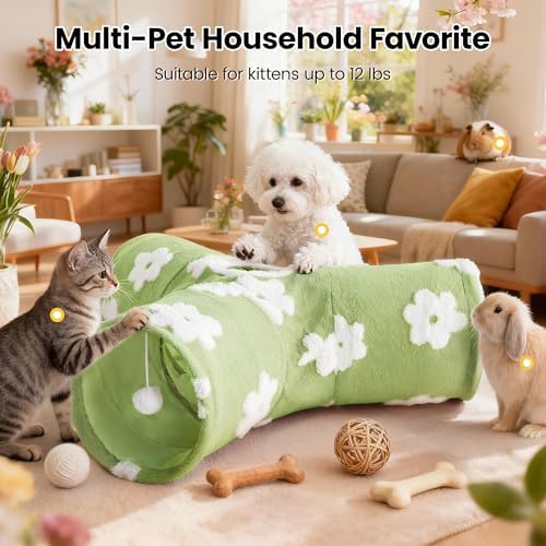 Tempcore Cat Tunnel, 3-Way Collapsible Toy - Image 3