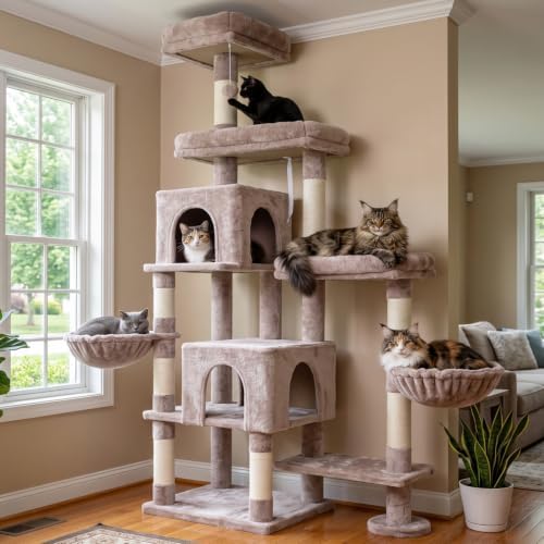 Hey-brother Cat Tree Tower by Hey-brother
