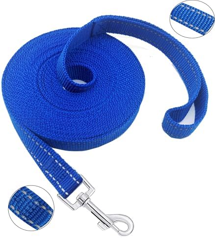 Nylon Training Dog Leash for Small Medium Dogs, 15ft 20ft 30ft 50ft 100ft - Image 2