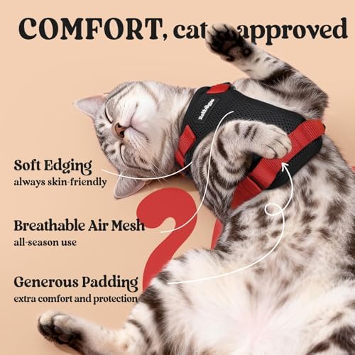 rabbitgoo Cat Harness and Leash Set, Escape Proof Vest - Image 4