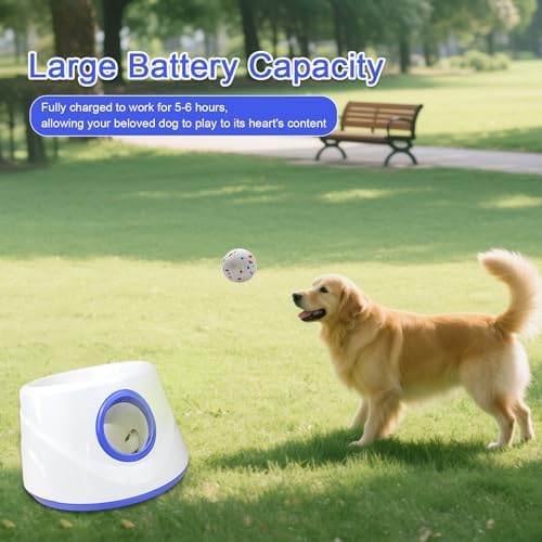 Automatic Dog Ball Launcher-Interactive Dogs Balls Thrower - Image 5