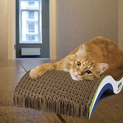 Van Ness Pets Scratch-N-Relax Cat Scratch Pad And Lounger - Image 3
