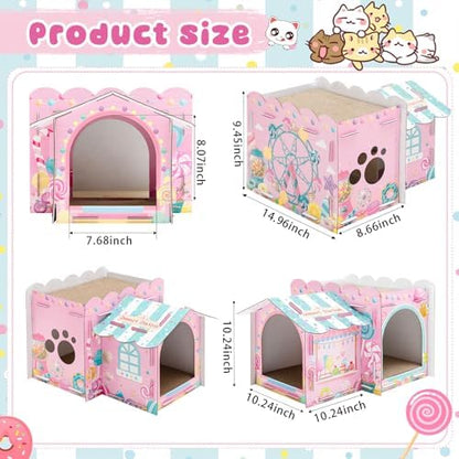 2 Story Cardboard Cat House - Image 2