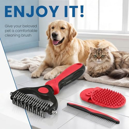 Pet Grooming Rake for Dogs and Cats - Image 7