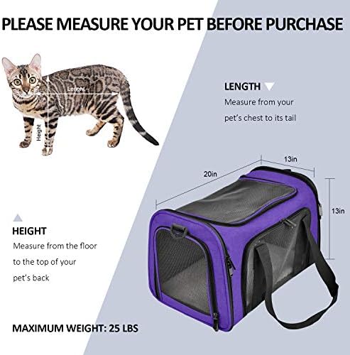 Henkelion Large Cat Carriers Dog Carrier Pet Carrier - Image 4