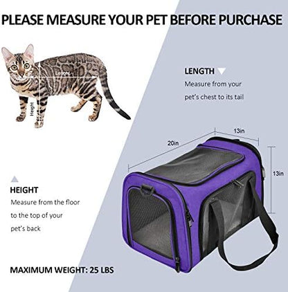 Henkelion Large Cat Carriers Dog Carrier Pet Carrier - Image 4