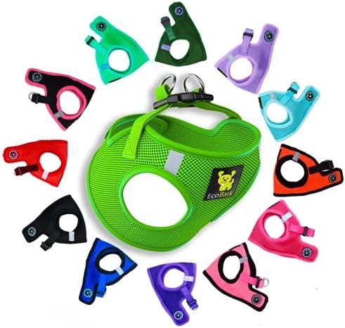 EcoBark Fully Adjustable Double Padded Step in Dog Harness, X Small by EcoBark