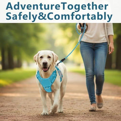 BARKBAY No Pull Dog Harness for Large Dogs, ID Tag Holder Dog Vest - Image 7