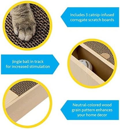Kitty City Catnip Infused Scratcher - Image 2