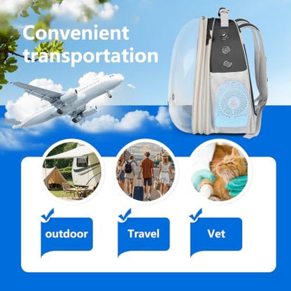 Large Cat Backpack Carrier - Image 6