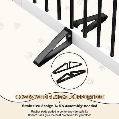 PUPETPO Freestanding Pet Gates - Image 3