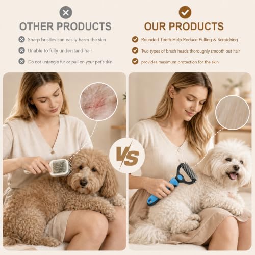 2PCS Pet Grooming Combo - Image 5