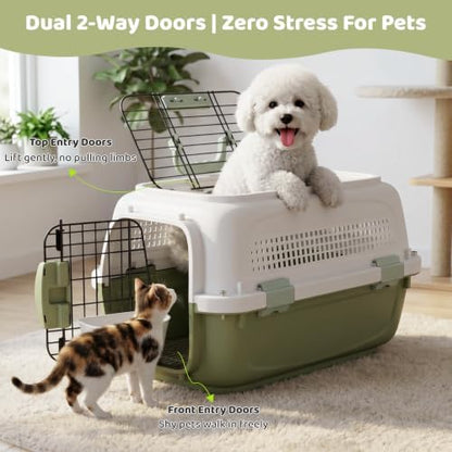 Athena Collection 23" Hard-Sided Pet Carrier - Image 7