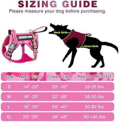 WINSEE Tactical Dog Harness, No Pull Dog Harness - Image 5