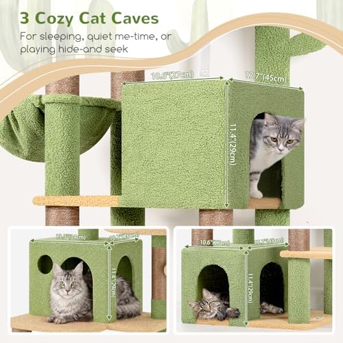 Globlazer F71 Cactus Cat Tree Tall, 71in Cat Tower - Image 3