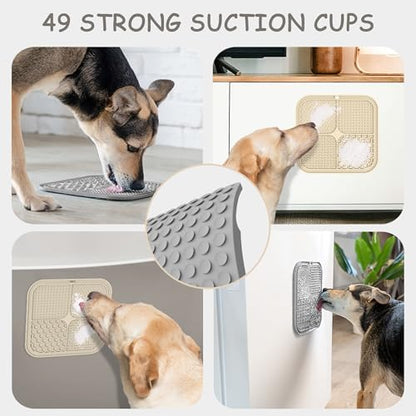 ChefAide 2 Pack Lick Mat for Dogs, Cats & Puppies - Image 4