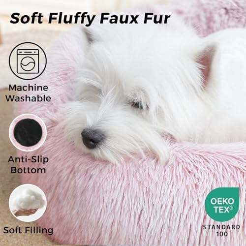 Calming Round Dog Bed & Cat Bed - Image 3