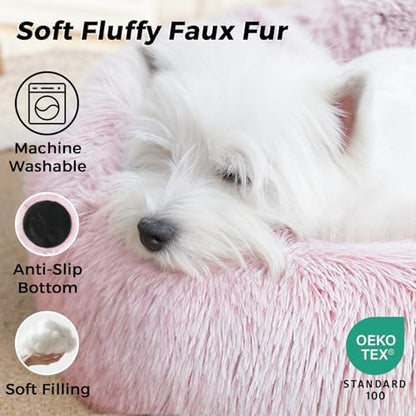Calming Round Dog Bed & Cat Bed - Image 3
