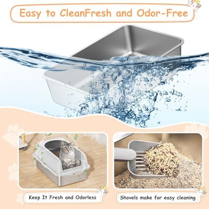 Stainless Steel Litter Box - Image 6