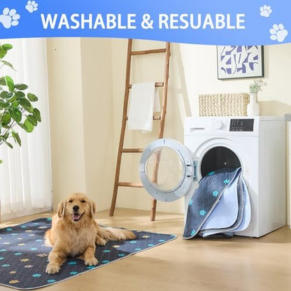 Aitmexcn Washable Pee Pads for Dogs, 2 Pack Reusable Puppy Pads - Image 6