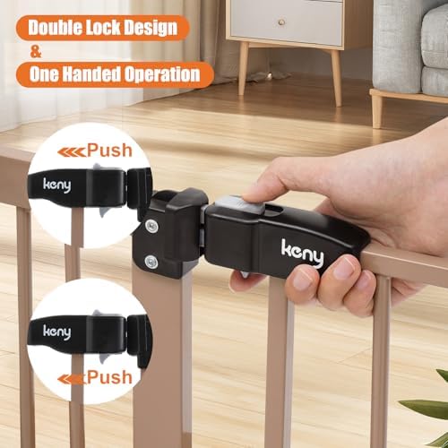keny 29"-47.3" Extra Wide Baby Gate - Image 4