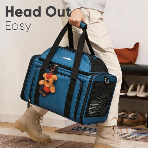FUKUMARU Expandable Cat Carrier Large, Soft Pet Carrier Airline Approved - Image 6