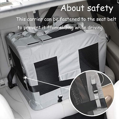 Extra Extra Large Cat Carrier Soft Sided, Portable Small Dog Carrier - Image 4